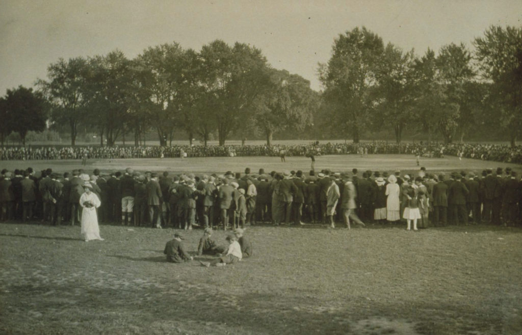 Baseball at Colt Park, Hartford, Connecticut, 1914.