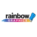 Rainbow Graphics Baseball Logo GHTBL
